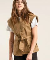 sparkpick features komodo cotton gilet in sustainable fashion