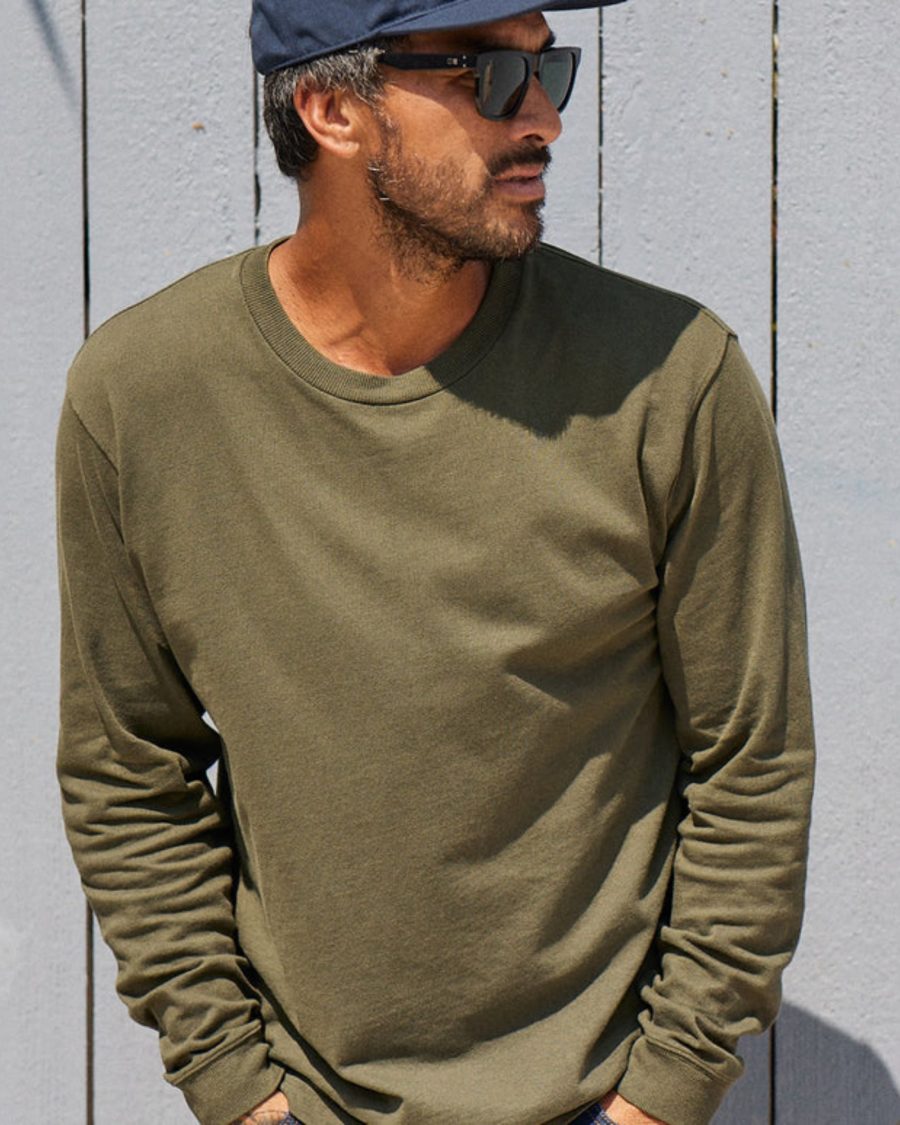 sparkpick features outerknown long sleeve tee in sustainable fashion 10036
