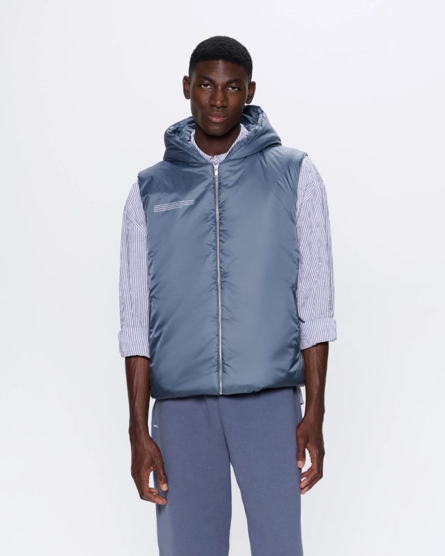 sparkpick features pangaia warmth gilet  in sustainable fashion