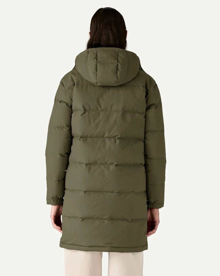 sparkpick features patagonia downdrift parka in sustainable fashion