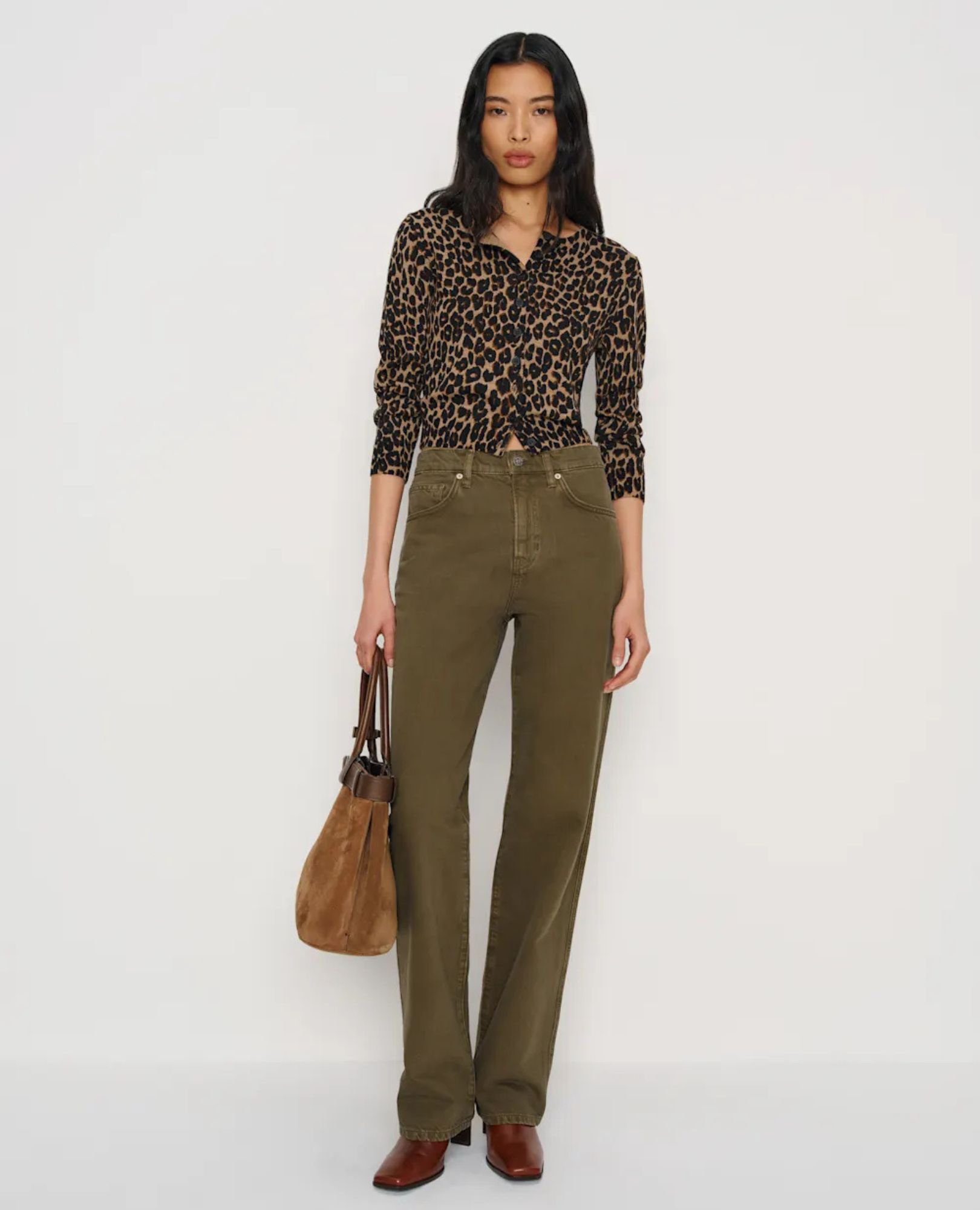 sparkpick features reformation straight jeans in sustainable fashion