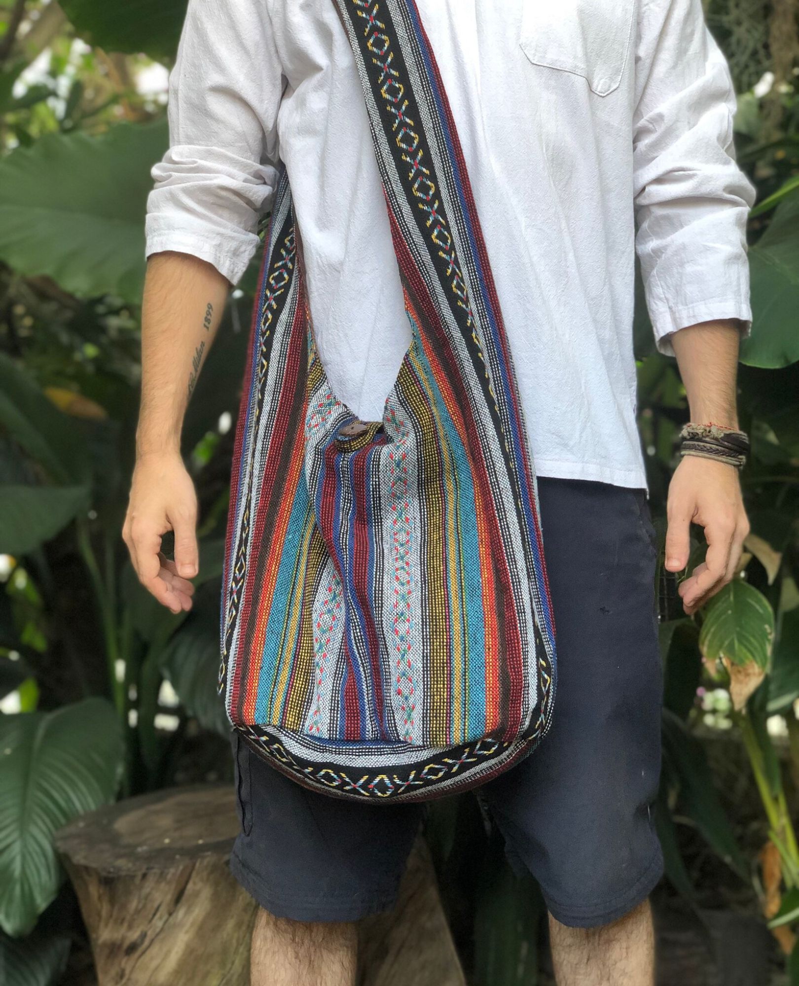 sparkpick features tribalspiritshop etsy crossbody boho bag in sustainable fashion