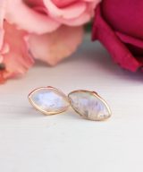 sparkpick features ash and rose mila leaf earrings in sustainable fashion