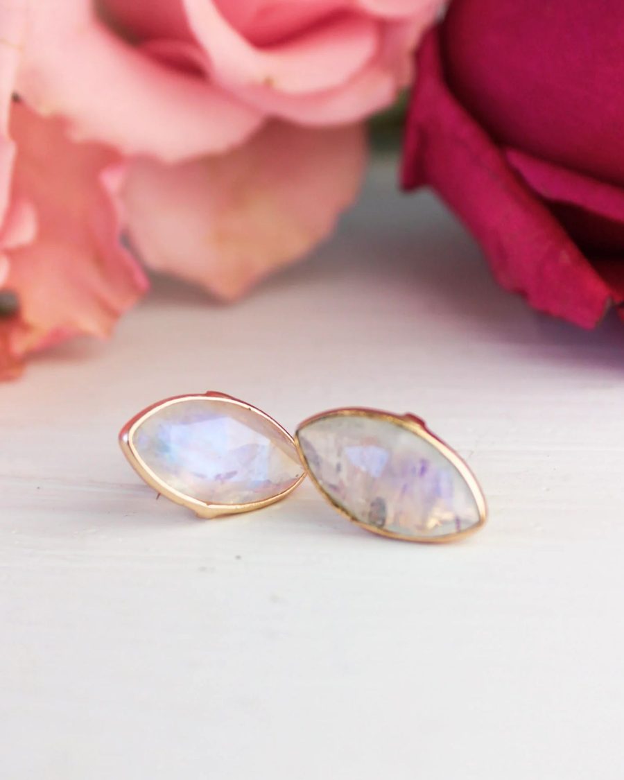 sparkpick features ash and rose mila leaf earrings in sustainable fashion