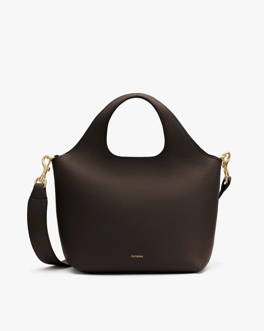 sparkpick features cuyana mini system tote in sustainable fashion