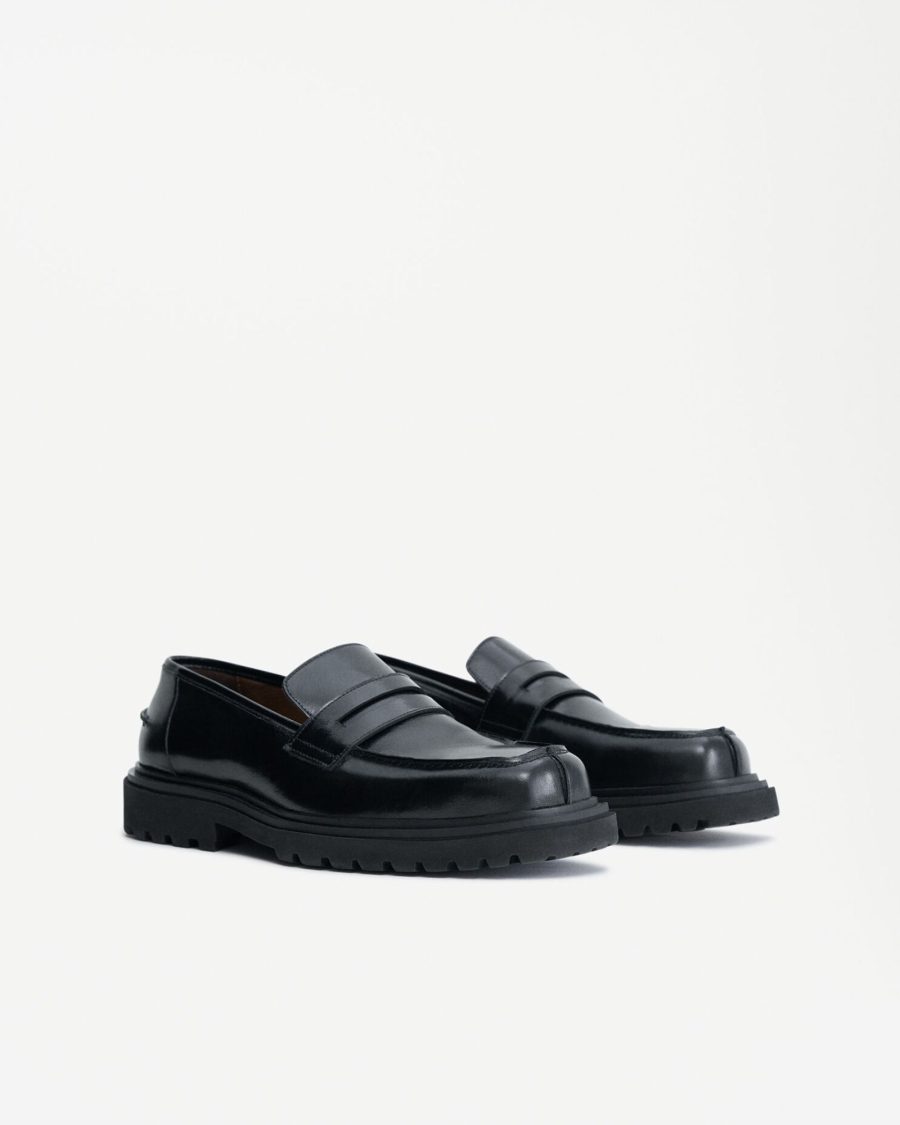 sparkpick features filippa k leather men loafers in sustainable fashion