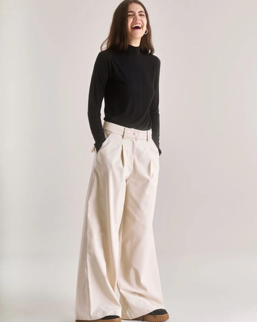 sparkpick features komodo cotton tencel trouser in sustainable fashion