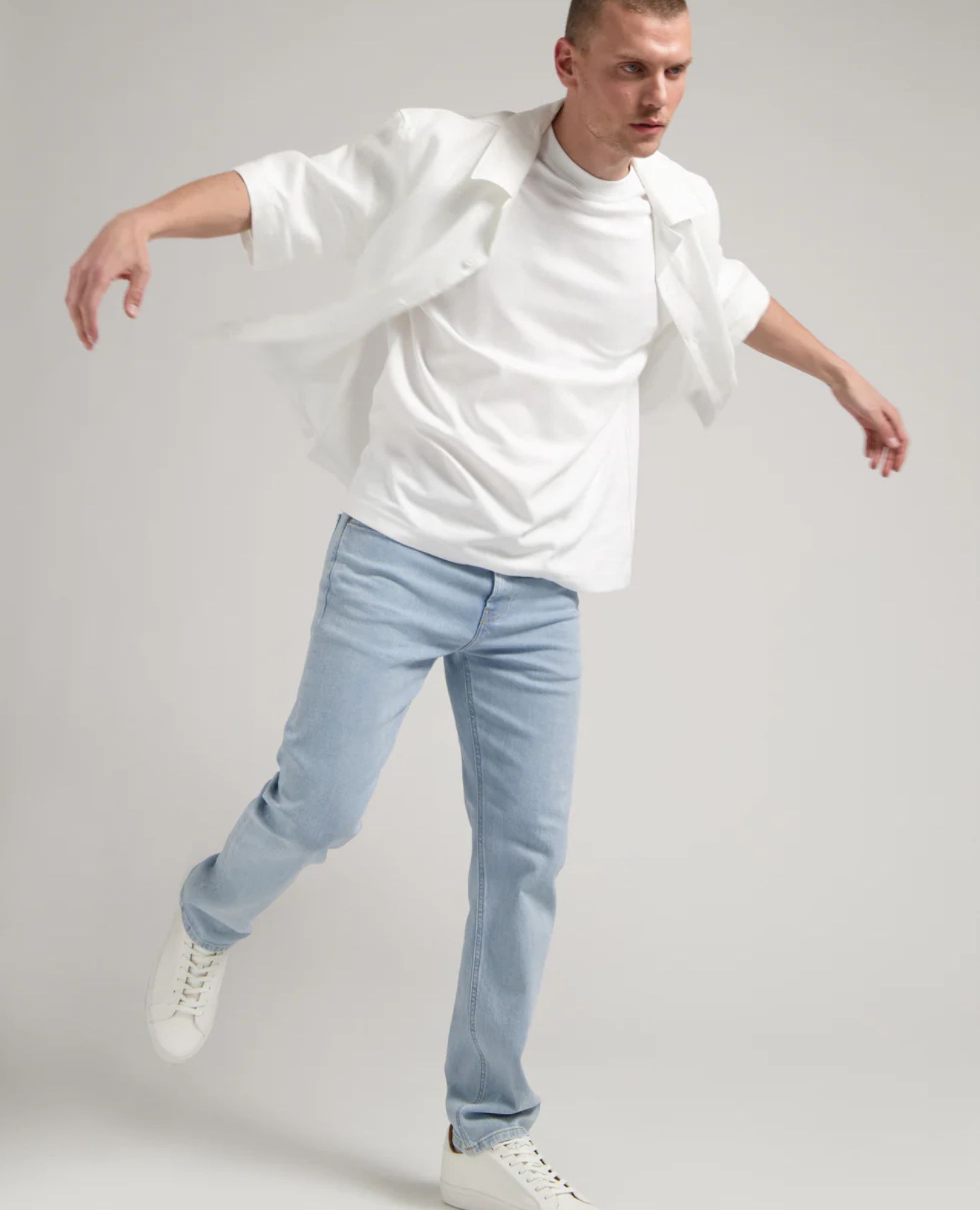 sparkpick features mid straight jeans in sustainable fashion