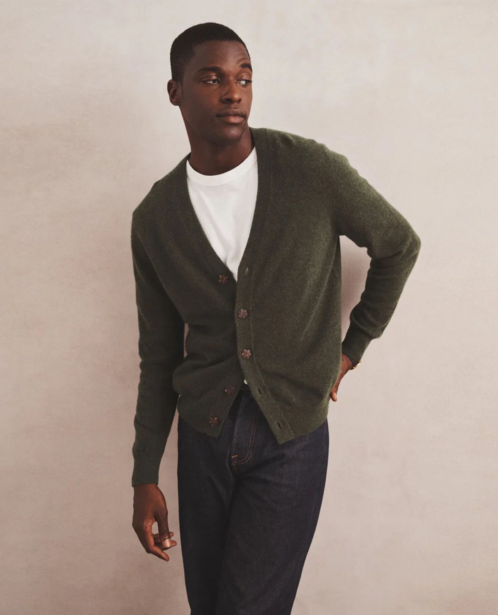sparkpick features naadam cashmere cardigan in sustainable fashion