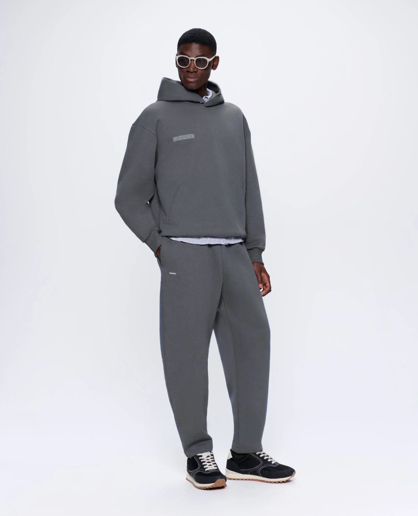 sparkpick features pangaia leg track pants in sustainable fashion