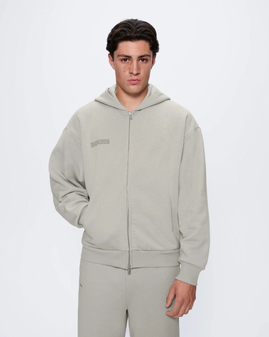 sparkpick features pangaia zip-through hoodie in sustainable fashion