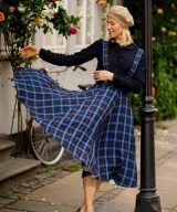 sparkpick features etsy sondeflorshop plaid skirt in sustainable fashion