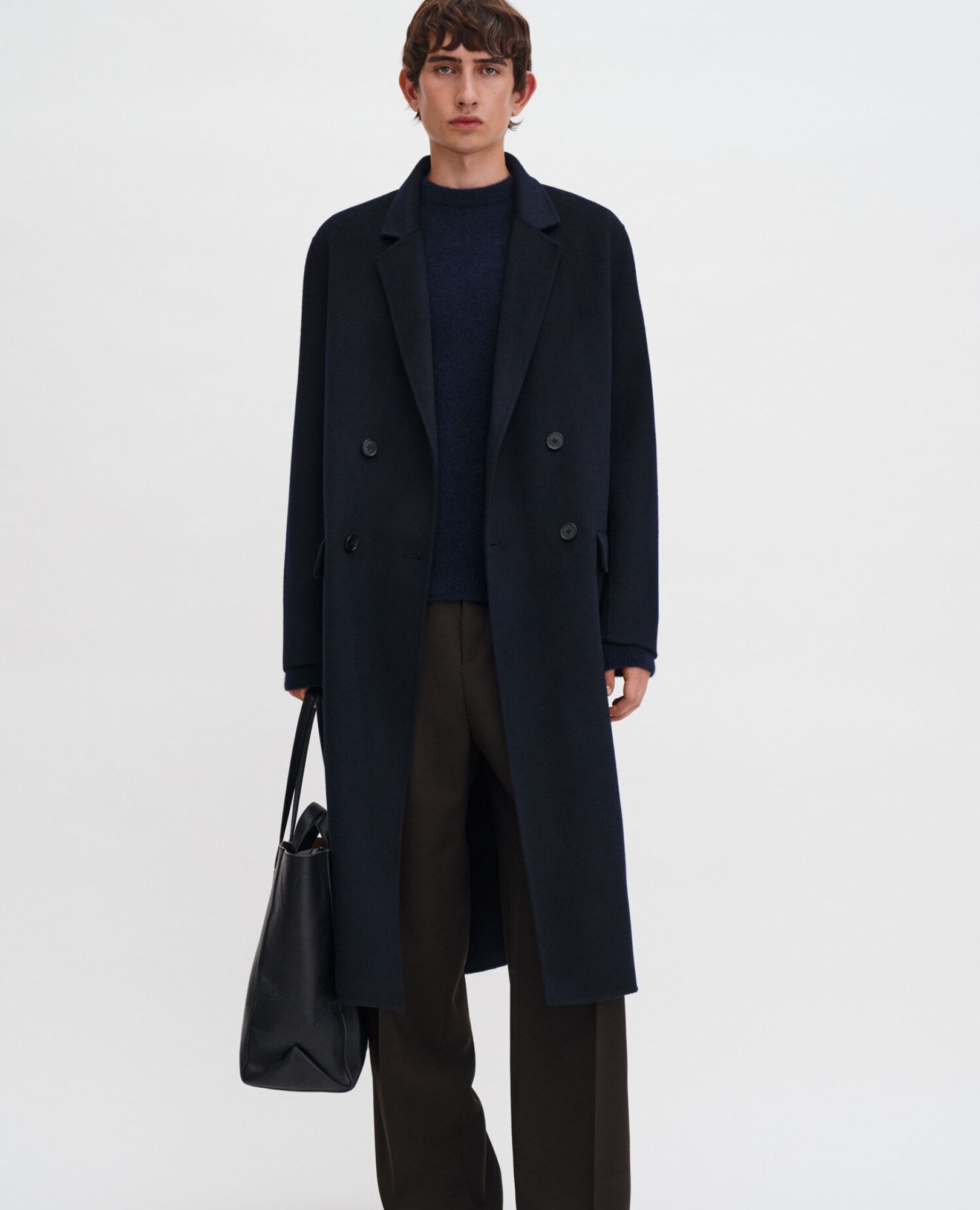 sparkpick features filippa k athens coat in sustainable fashion