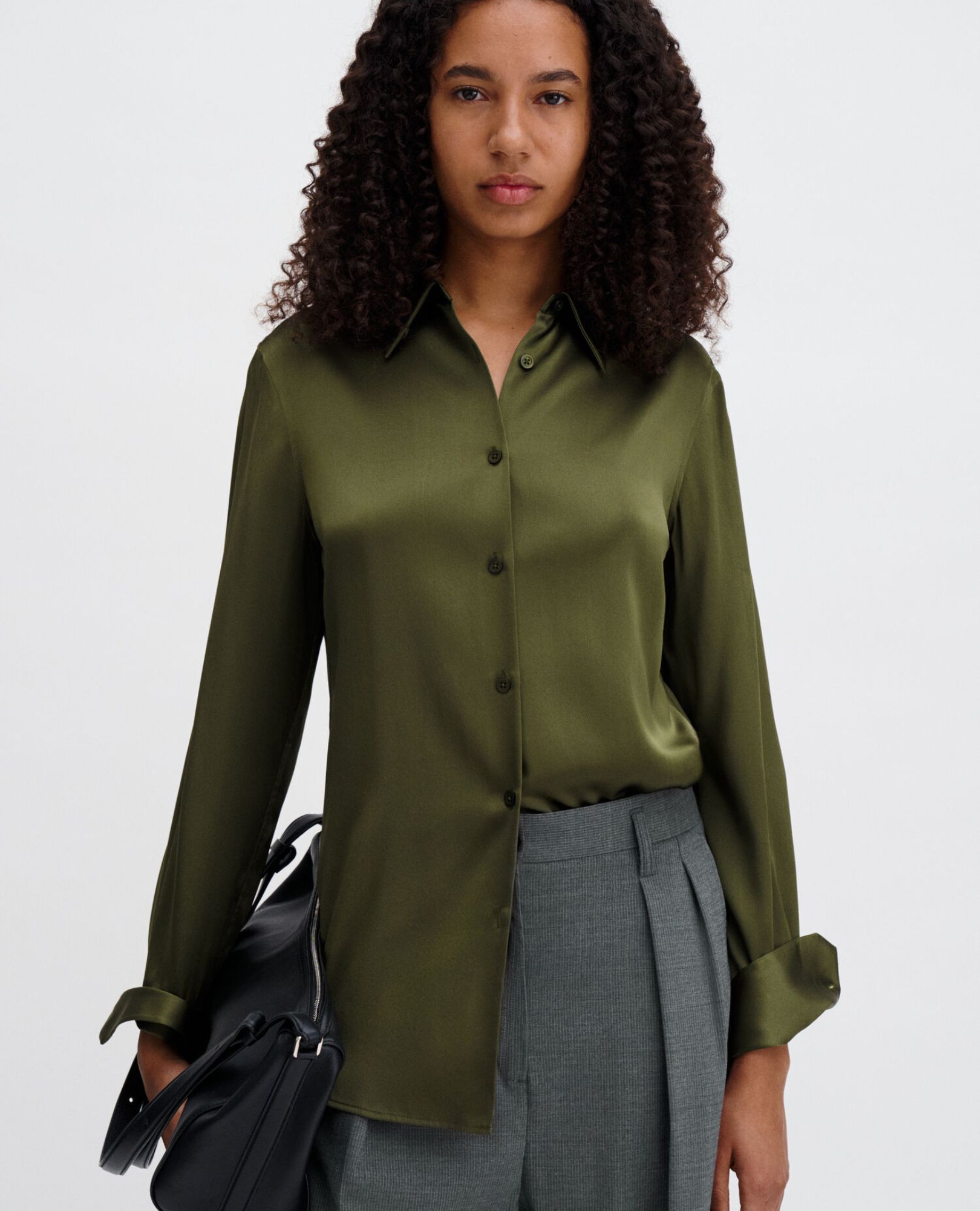 sparkpick features filippa k silk top in sustainable fashion