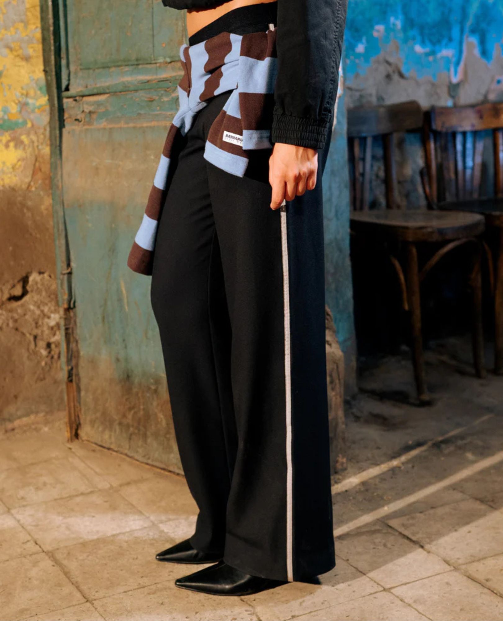 sparkpick features kotn nady track pant in sustainable fashion