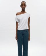 sparkpick features kotn off shoulder tee in sustainable fashion