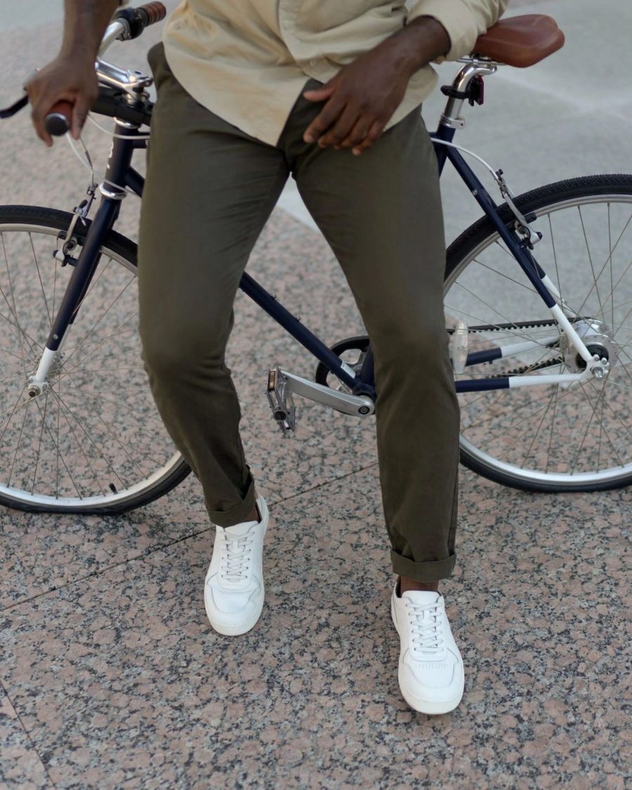 sparkpick features nisolo court sneaker shoes in sustainable fashion