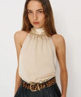 sparkpick features reformation royce silk top in sustainable fashion