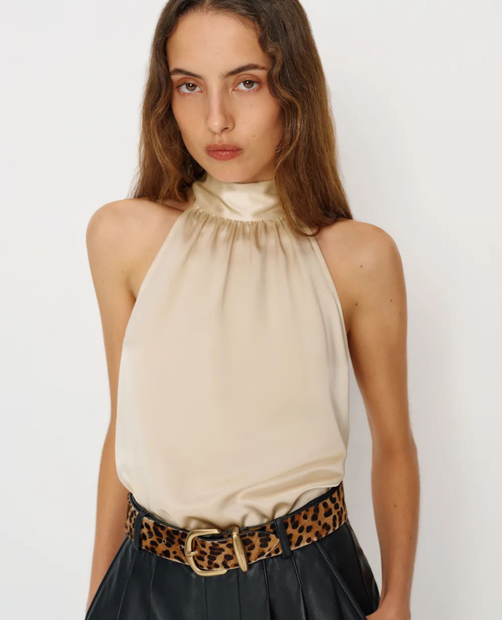sparkpick features reformation royce silk top in sustainable fashion