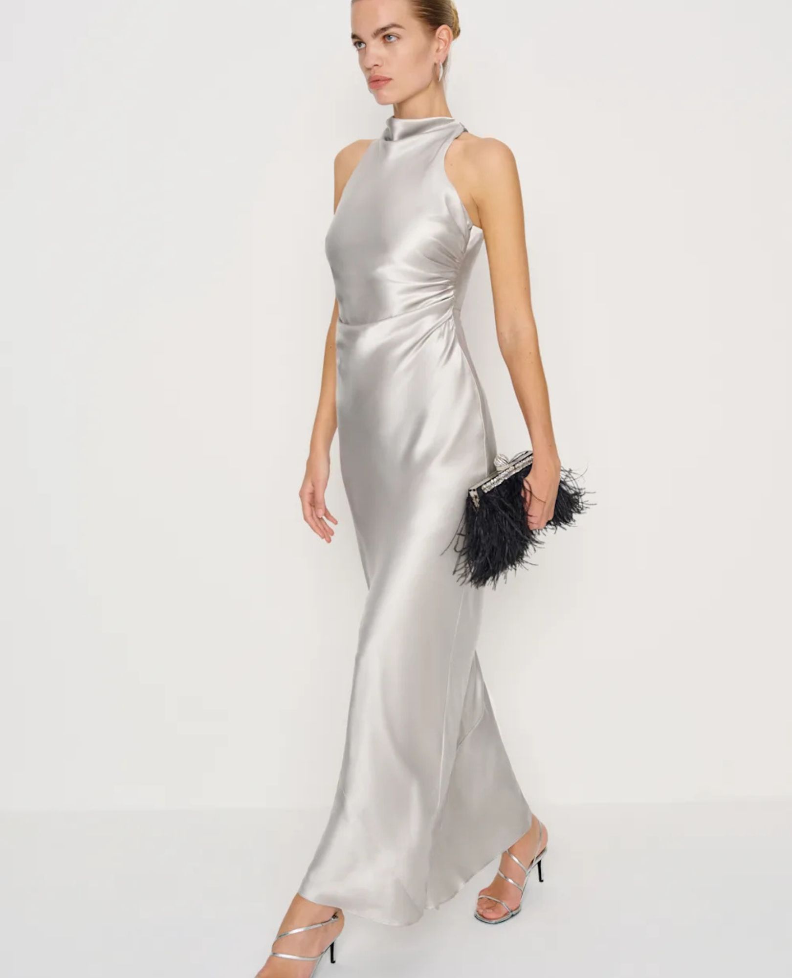 sparkpick features reformation silk dress in sustainable fashion