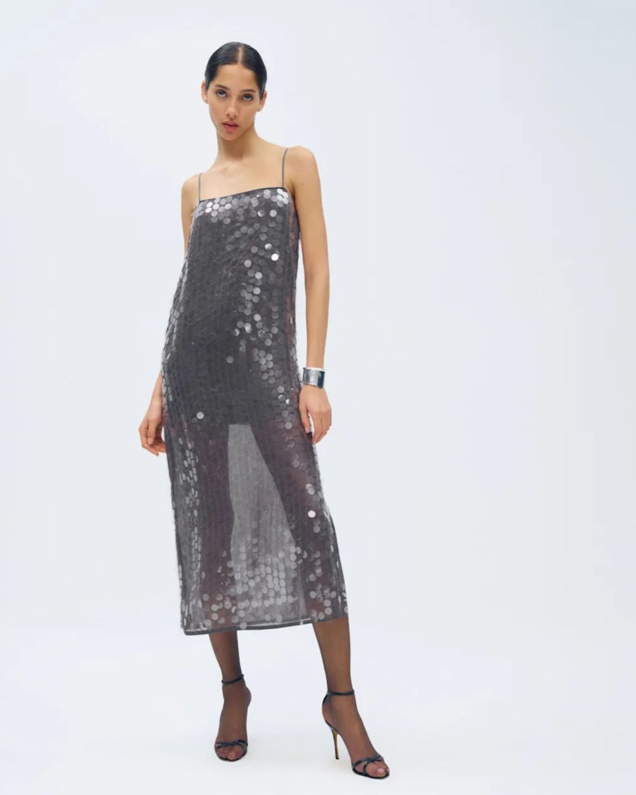 sparkpick features reformation yoshe dress in sustainable fashion