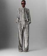 sparkpick features stella mccartney silk-blend trousers in sustainable fashion