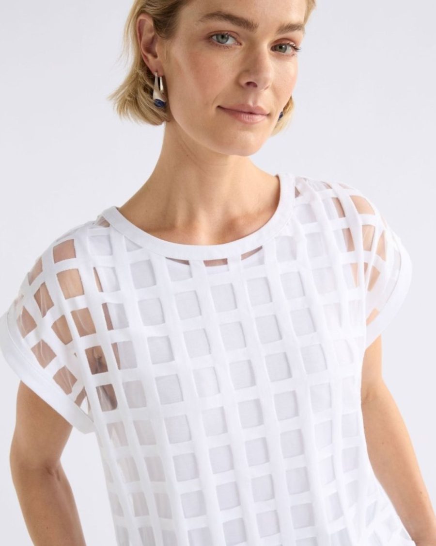 sparkpick features elk grid burnout top in sustainable fashion