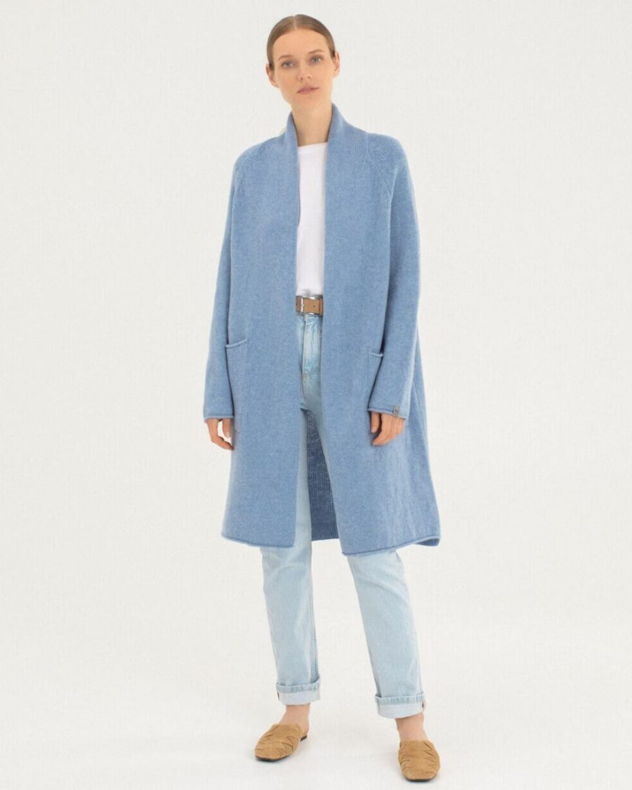 sparkpick features etsy woolhouseeshopon long wool sustainable cardigan in sustainable fashion