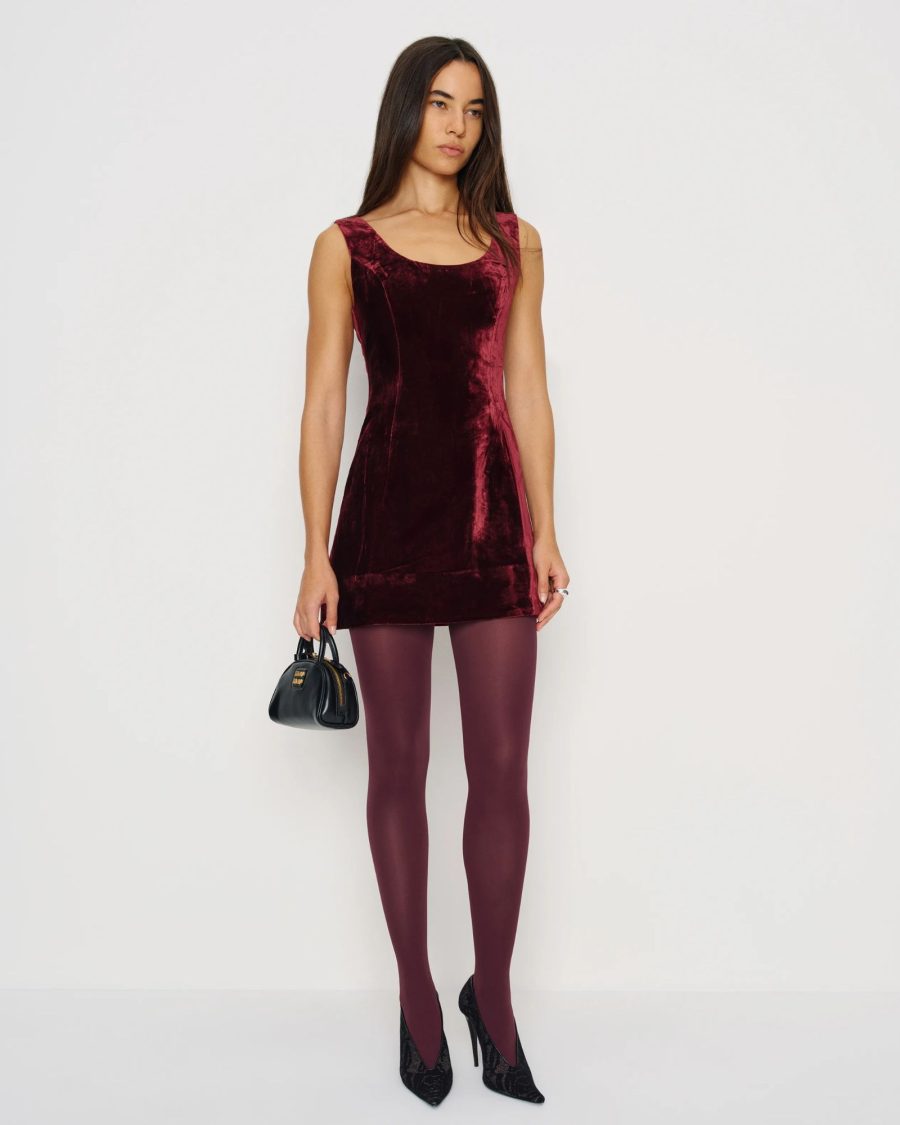 sparkpick features reformation premium tights in sustainable fashion