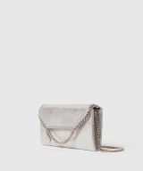 sparkpick features stella mccartney flap continental wallet in sustainable fashion