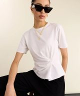 Sparkpick features baukjen classic white tee in sustainable fashion