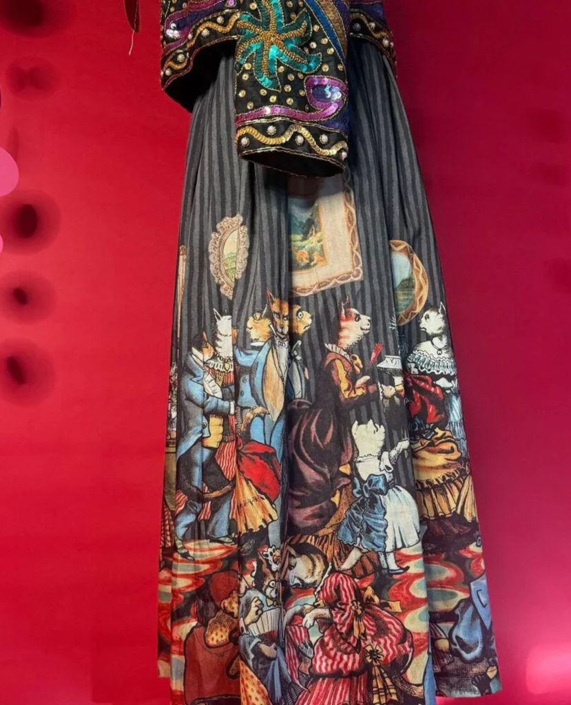 Printed skirt