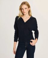 Sparkpick features naadam v-neck polo in sustainable fashion