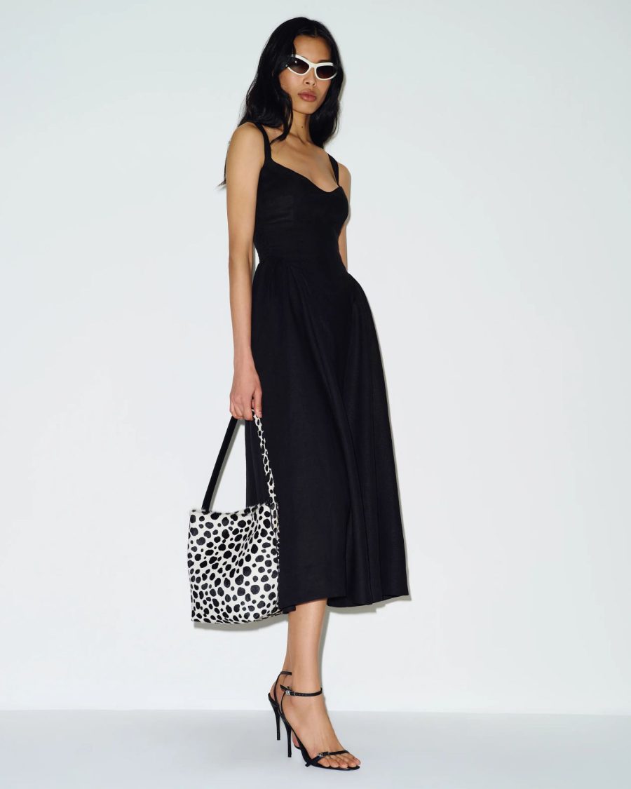 Sparkpick features reformation linen dress in sustainable fashion