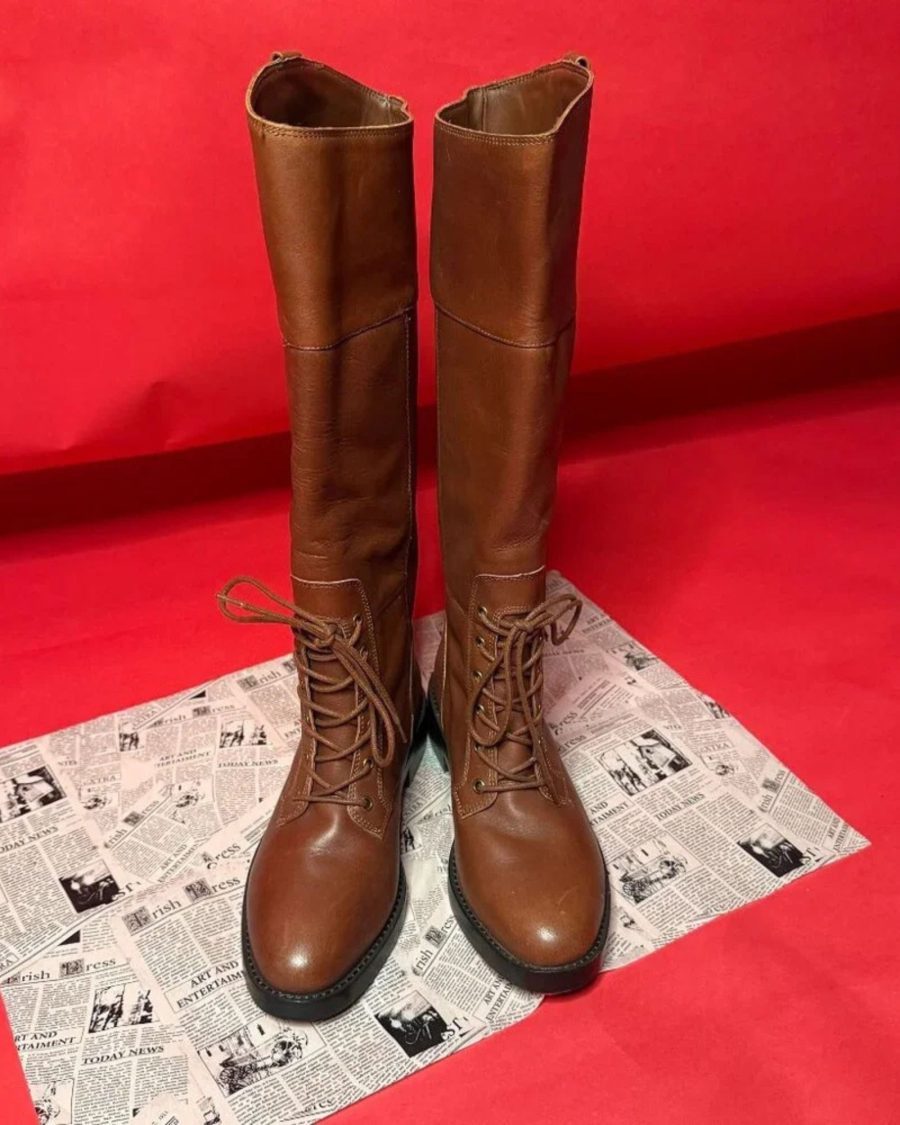 Sparkpick features spark and rebel j. crew leather riding boots in sustainable fashion