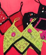 Sparkpick features spark and rebel on poshmark crochet vest  in sustainable fashion