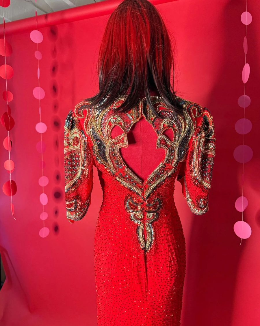 Sparkpick features sparkandrebel hollywood glamour dress in sustainable fashion