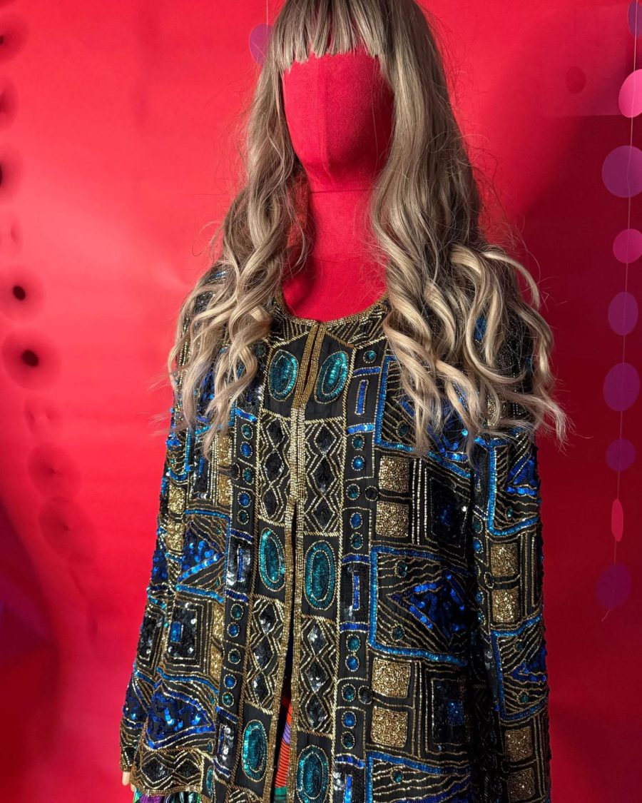 sparkpick features sparkandrebel silk sequin blazer in sustainable fashion