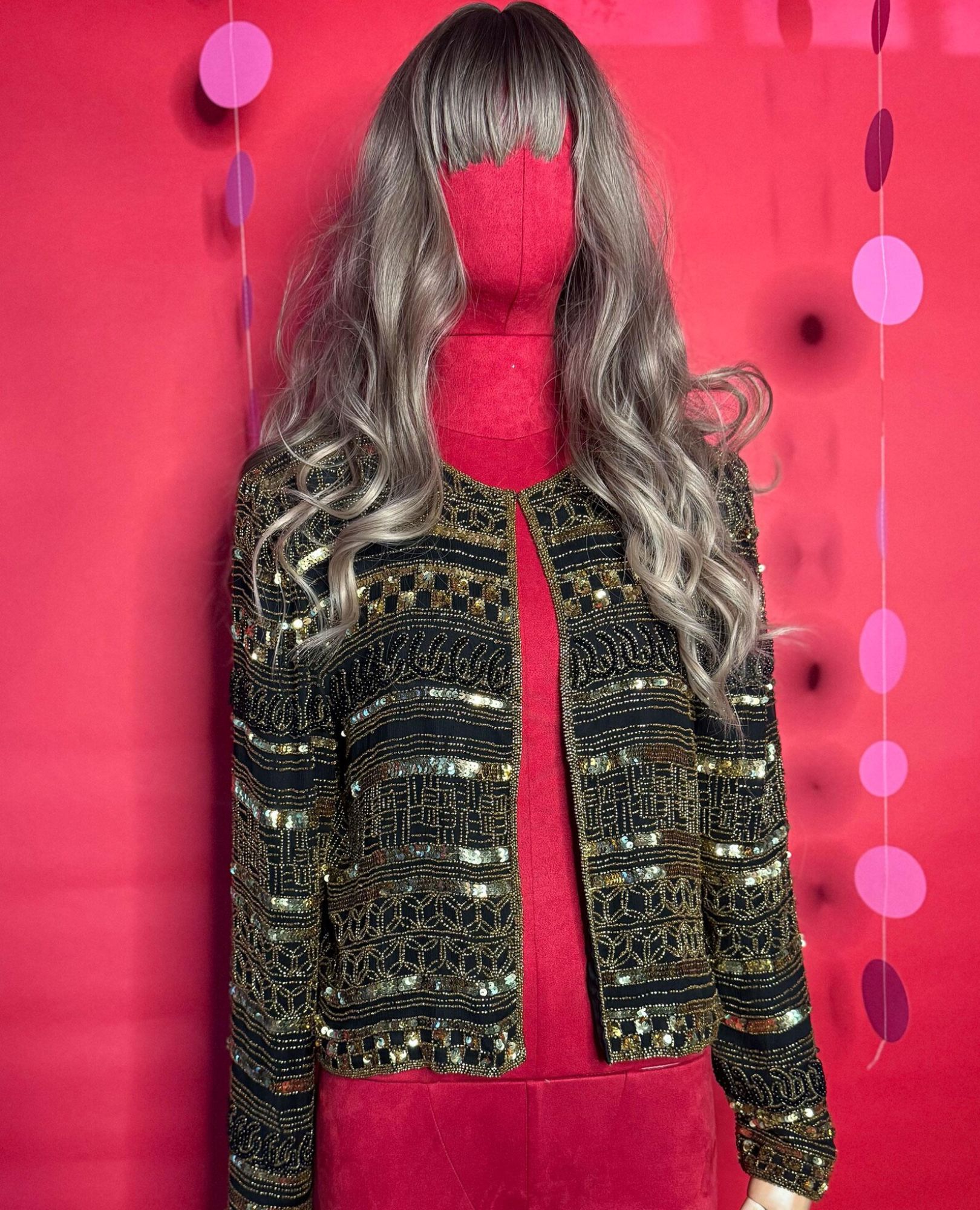 Sparkpick features sparkandrebel vintage sequin jacket in sustainable fashion