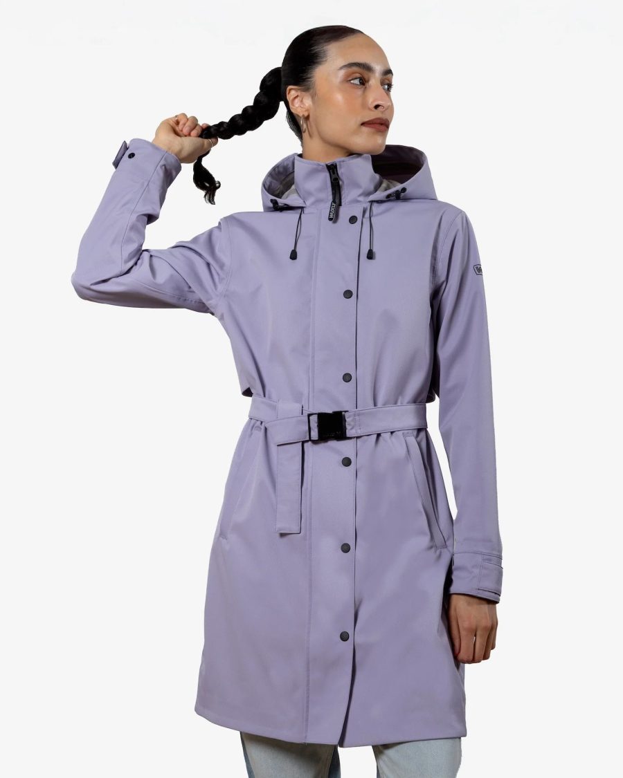 Sparkpick features wuxly movement riverside trench in sustainable fashion