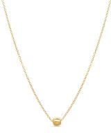 sparkpick features able gold sphere necklace in sustainable fashion