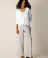 sparkpick features eileen fisher linen cardigan in sustainable fashion