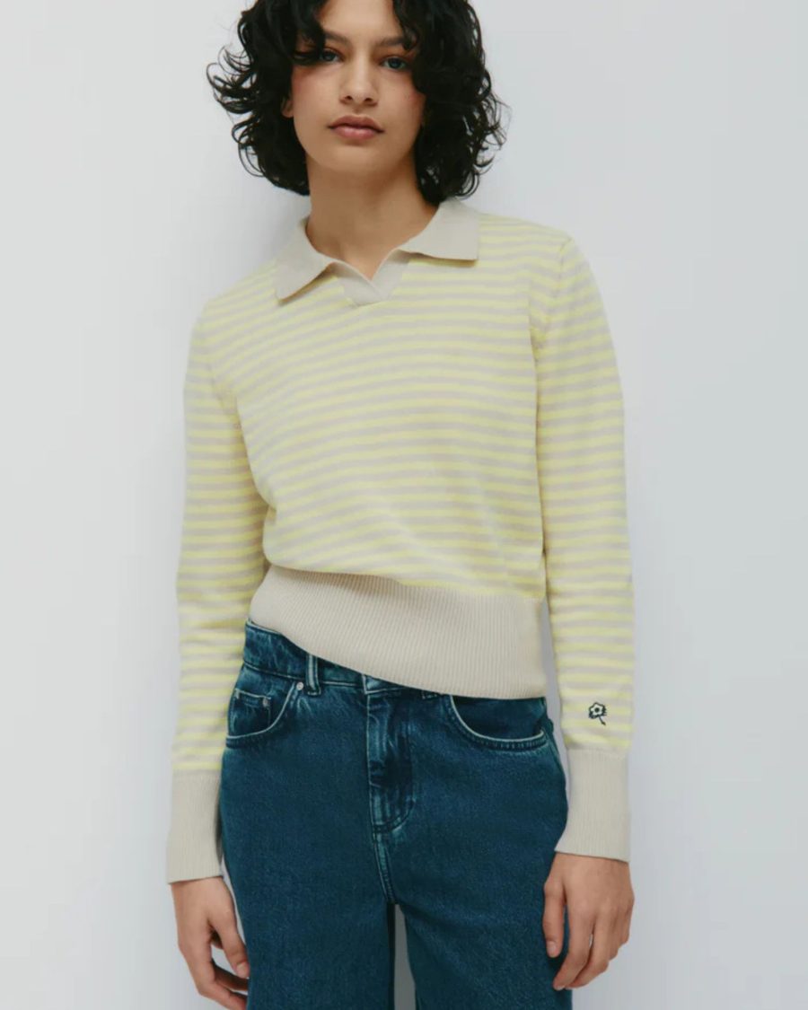 sparkpick features kotn womens polo in sustainable fashion