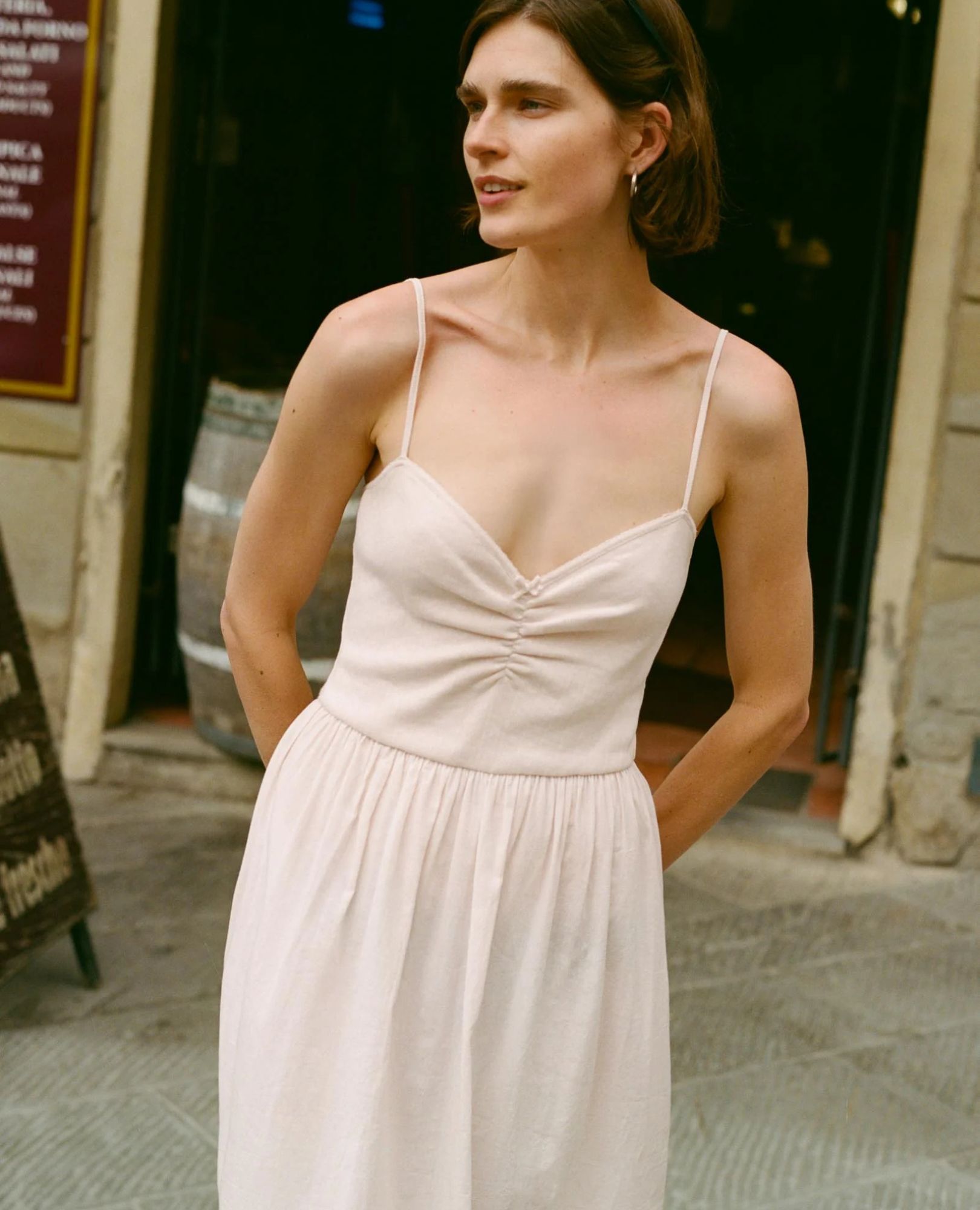 sparkpick features midi dress christy dawn in sustainable fashion