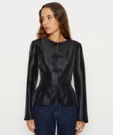 sparkpick features reformation slim fitting jacket in sustainable fashion