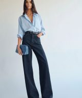 sparkpick features reformation wide leg jeans in sustainable fashion