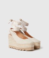 sparkpick features stella mccartney platform espadrilles in sustainable fashion