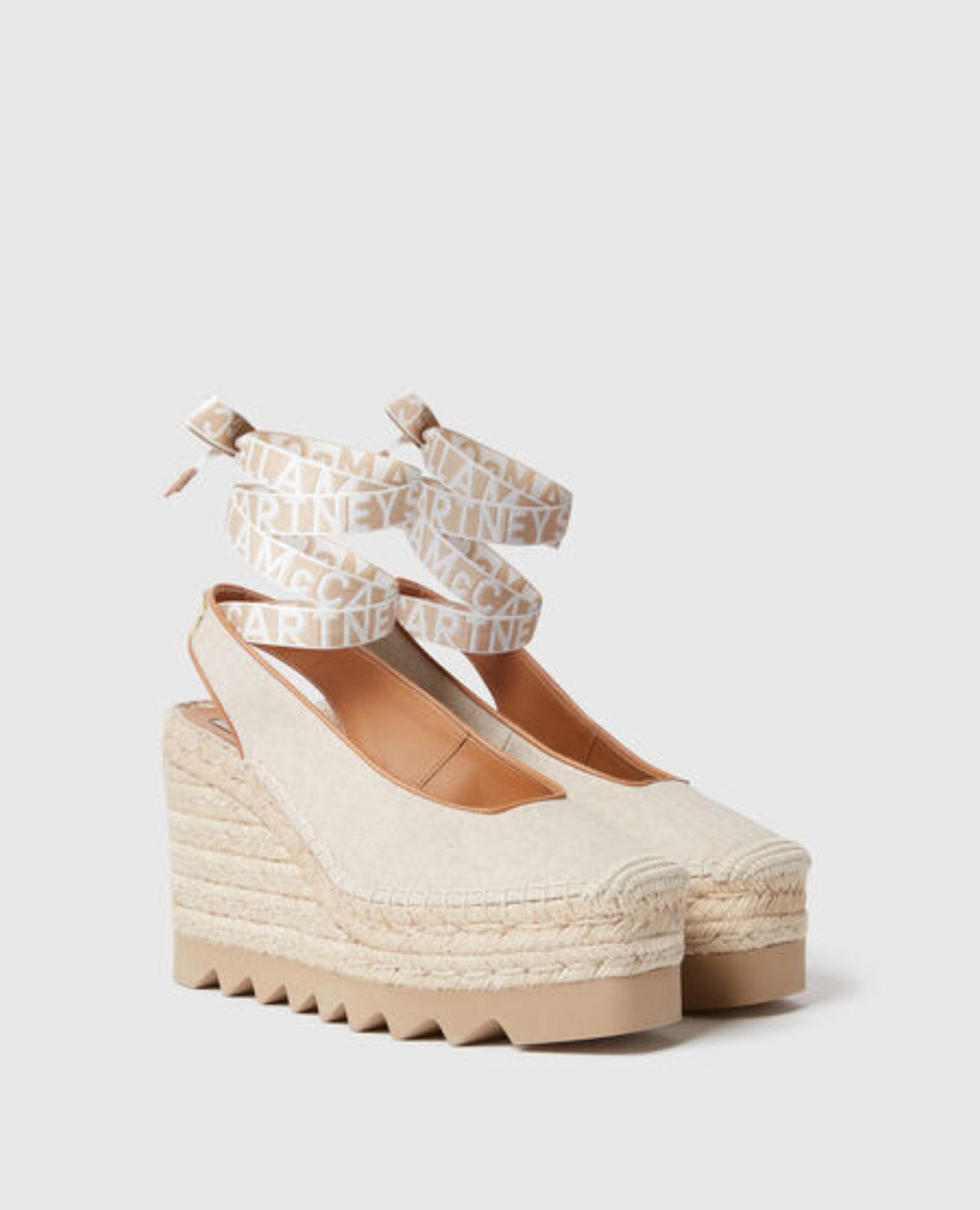sparkpick features stella mccartney platform espadrilles in sustainable fashion