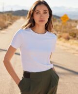 sparkpick features aday silk t-shirt in sustainable fashion