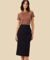 sparkpick features amour vert cotton skirt in sustainable fashion